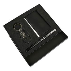 Set de Regalo Corporativo Ejecutivo con Logotipo Personalizado, con Tarjetero, Llaveros, Bolígrafo y Accesorios Tecnológicos para Clientes y Empleados - Product Image 5