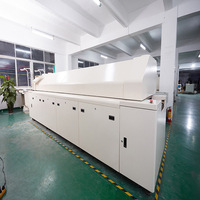 Horno de Soldadura por Reflujo Jinlida G-F8810-LF para Tiras LED, Control de Temperatura, Microcirculación a Gran Escala, Horno de 8 Zonas
