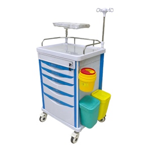 Les hôpitaux utilisent des chariots en ABS, y compris des chariots d'infirmière, des chariots de service, des chariots de traitement, des chariots d'anesthésie, des chariots de livraison de médicaments - Product Image 6
