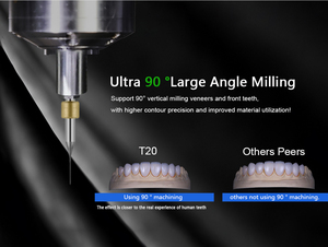 Máy phay nha khoa T20 CAD cam Máy phay nha khoa phòng thí nghiệm nha khoa 60000rpm cam CAD nha khoa - Product Image 5
