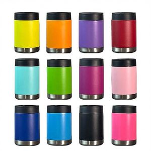 Support de canette de bière isotherme en acier inoxydable de 12 oz, personnalisable avec logo par sublimation - Product Image 3