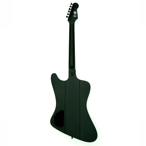 Guitarra Eléctrica Hardluck Kings Ultra Rare de Eastern Music, Modelo Firebird SPIDER, 18 Piezas, Color Negro Mate, con Estuche Rígido - Product Image 5
