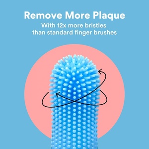 Essential Ergonomic Pet Fingerbrush for Puppies and Cats Easy Dental Care - Product Image 4