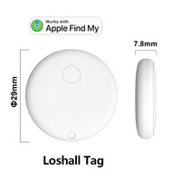 Traceur intelligent Bluetooth 4G GPS pour localiser ma voiture, mon animal de compagnie (chat, chien) ou mon téléphone – Mini dispositif anti-perte, porte-clés, balise de localisation