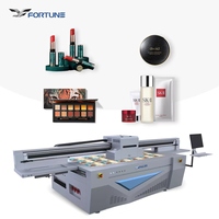 Máquina de impresión UV fácil de operar de gran formato Fortune para impresora de cama plana de vidrio acrílico 2513 UV 2513 plotter de cama plana UV