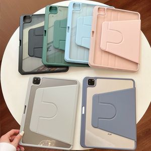Etui pour <span class=keywords><strong>iPad</strong></span> 7 8 9 10e 11e génération Air <span class=keywords><strong>4</strong></span> 5 Pro 11 12.9 MINI 6 2025 A16 10.2 10.9 13 pouces 720 Rotation Stand Cases Cover - Product Image 3
