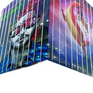 ฟิล์มกระจกใสแบบติดเองสำหรับตกแต่งหน้าร้าน โปรโมชั่น จอแสดงผลแบบตะแกรง หน้าต่างโปร่งแสง ไฟ LED โฮโลแกรม จอไอซ์สกรีน - Product Image 5