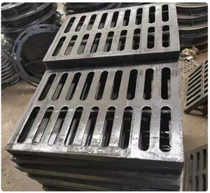 Vierkante Industriële Bouw Riool Afvoer Deksel Ductiel Gietijzer Putdeksel Regenrooster - Product Image 5