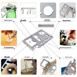 Kit <span class=keywords><strong>de</strong></span> Herramientas <span class=keywords><strong>de</strong></span> Supervivencia para Campismo al Aire Libre con Botiquín <span class=keywords><strong>de</strong></span> Primeros Auxilios y Equipo <span class=keywords><strong>de</strong></span> Emergencia SOS, Modelo 35, Hoja <span class=keywords><strong>de</strong></span> 20 cm para Vehículos, Senderismo y Viajes - Product Image 4