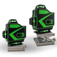 Niveau laser rotatif à 360 degrés Green Beam pour travaux lourds sur les chantiers de construction, nivellement des sols et installation de plafonds