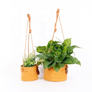 CHANGRONG Sac de rangement de fleurs suspendu en <span class=keywords><strong>toile</strong></span> cirée résistante à l'eau personnalisée <span class=keywords><strong>pour</strong></span> la décoration de <span class=keywords><strong>jardin</strong></span> à la maison - Product Image 1