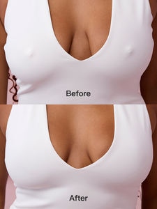 JOGOGO Protetores de Mamilo Invisíveis Ultra Finos de Silicone Adesivo Reutilizáveis Leves e Amigáveis à Pele para Mulheres - Product Image 5