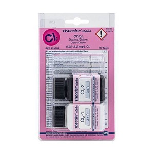 Kit de Prueba de Cloro Visocolor Alpha de Macherey-Nagel, 0.25-2.0 mg/L Cl2, 150 Pruebas, para Análisis de Calidad del Agua - Product Image 1