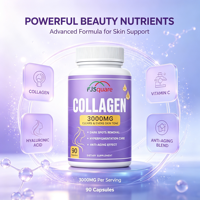 Capsules de collagène marin pour le blanchiment de la peau, complément de vitamine C, capsules de collagène marin
