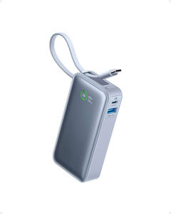 Batterie externe compacte portable de haute qualité 10000 mAh, <span class=keywords><strong>sortie</strong></span> 30W, charge rapide, affichage LED USB-C, entrée USB intégrée - Product Image 4