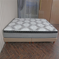 Matelas de lit à ressorts en mousse à mémoire de forme de luxe pour hôtel Alibaba, taille King