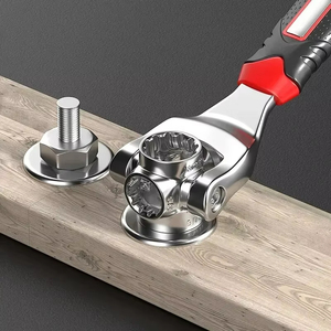 Llave de carraca universal multiusos de 360 grados para reparación al por mayor, con manguito giratorio para pernos estriados - Product Image 3