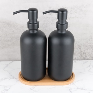 Bouteilles d'emballage vides colorées vides de pompe de lotion pour le corps de 500ml pour l'usine de <span class=keywords><strong>savon</strong></span> <span class=keywords><strong>liquide</strong></span> à <span class=keywords><strong>vaisselle</strong></span> Chine - Product Image 4