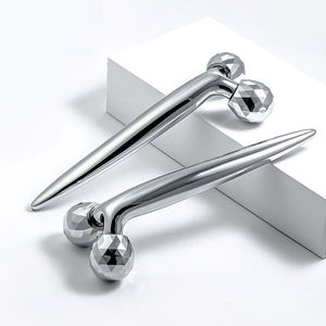 Rullo per Massaggio <span class=keywords><strong>Viso</strong></span> 3D Rassodante e Lifting con Etichetta Privata, 100% <span class=keywords><strong>Pietra</strong></span> di Giada Naturale e Quarzo Rosa - Product Image 3