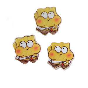 Mini flatback résine breloques dessin animé cabochon flatback artisanat ornements crème colle décorations bricolage accessoires pour phonecasesshoes - Product Image 5