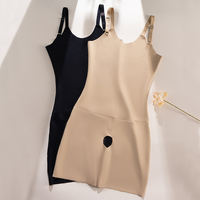 Pantalon gainant sans couture à angle plat pour le rehaussement des hanches et la compression abdominale, avec sangles de mise en forme et de levage abdominal à taille ouverte