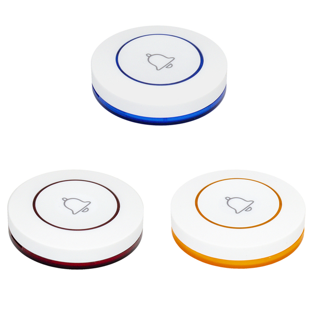 CATEL Top Quality Restaurant Calling System Long Distance Wireless Call Button Pager for Restaurants Table Waiter Call