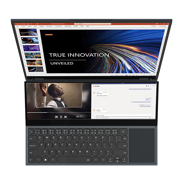 Laptop I9 I7 Laptop Oem 16 Inch + 14 Inch Touch Dual Screen 16GB 1TB SSD Intel Celeron Processor I9 - 10885 Business Laptop