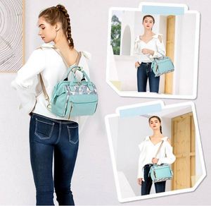 Free Sample <b>Small</b> Diaper Bag <b>Backpack</b> Mini Diaper Tote Portable Crossbody <b>Backpack</b> with Insulated Pocket - Product Image 5