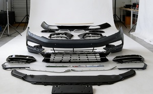 Kit de Carrocería <span class=keywords><strong>B8</strong></span> para VW <span class=keywords><strong>PASSAT</strong></span> MAGOTAN <span class=keywords><strong>B8</strong></span> B8PA a <span class=keywords><strong>R</strong></span> <span class=keywords><strong>Line</strong></span>, Parachoques Delantero, Luz Trasera, Difusor, Faldones Laterales, Faros Delanteros Antiguos a Nuevos - Product Image 2