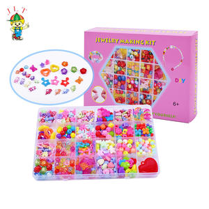 Kit de perles éducatives unisexe en plastique style lâche personnalisées pour la fabrication de bijoux en acrylique pour enfants en gros - Product Image 4