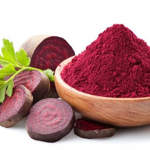 Extracto de Raíz de Remolacha en Polvo 1% Nitrato (Cultivo Silvestre) Probado por HPLC, Extracto Herbal Natural de Beta Vulgaris, Ingrediente de Grado Alimenticio - Product Image 1