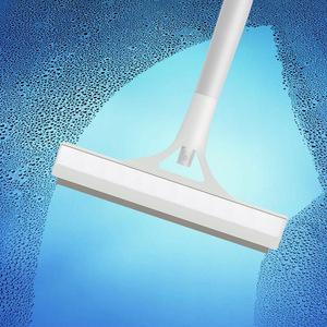 Professional Household <strong>Cleaning</strong> <strong>Tool</strong> Glass Silicone Scraper with Stainless Steel Handle <strong>for</strong> Bathroom Mirrors <strong>Windows</strong> Floors - Product Image 5