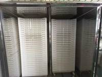 Máquina Deshidratadora Industrial Profesional para Tomates y Ciruelas, Secadora de Frutas y Carne de Res de 100 kg con PLC