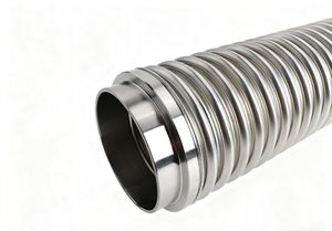 304 paslanmaz çelik kaynaklı oluklu boru ısıya dayanıklı Metal hortum duman egzoz borusu su borusu şok emme bükme - Product Image 3