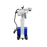Werkspreis PET-Kunststoffflaschen PVC-Rohre und -Kabel Laserdrucker online 30 W 50 W faser-Flieglaser-Markierungsmaschine zu verkaufen