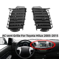 Grilles d'aération de climatisation centrale gauche droite grise de haute qualité pour Toyota Hilux Vigo 55670-0K012 55688-0K011