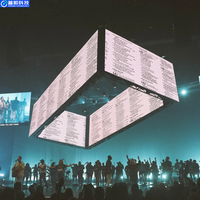 Pantalla LED para Eventos Pushunled, 4K 3D, Alquiler de Pantallas LED Publicitarias P4.81, Fondo para Bodas, Pantalla de Video de Alta Resolución de China