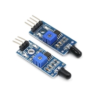 Modul Sensor Deteksi Api IR Modul Penerima Inframerah Detektor Kebakaran untuk Arduino Diy Kit