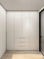 Armoire de rangement moderne en bois blanc, penderie de luxe, meuble de chambre à coucher, petit placard pour vêtements d'enfants et de bébés