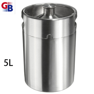 Mini dispensador <span class=keywords><strong>de</strong></span> barril Growler <span class=keywords><strong>casero</strong></span> <span class=keywords><strong>de</strong></span> 5 litros con <span class=keywords><strong>grifo</strong></span> y regulador <span class=keywords><strong>de</strong></span> CO2 - Product Image 4