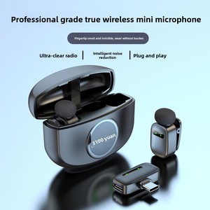 Microphone Lavalier Sans Fil Professionnel à Qualité Sonore Claire et Accessoires pour Réponse en Fréquence - Product Image 3