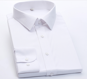 Kemeja kantor lengan panjang katun pria, baju seragam keamanan, baju kantor lengan panjang, kemeja katun pria grosir - Product Image 6