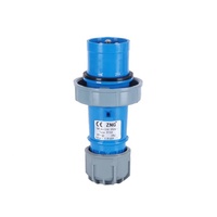 Prise étanche industrielle IP67 3 broches 230V 16A prise d'alimentation électrique industrielle 2P + T ZNG-0133