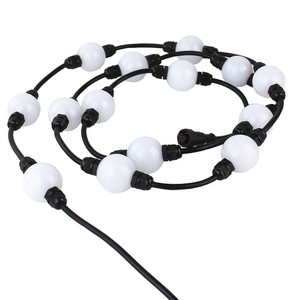 50 mét 3D Sphere ma thuật <span class=keywords><strong>Led</strong></span> <span class=keywords><strong>DMX</strong></span> bóng 360 Trần <span class=keywords><strong>DMX</strong></span> RGB <span class=keywords><strong>LED</strong></span> 3D bóng ánh sáng 0.9 Wát IP65 - Product Image 1