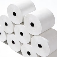 Kertas Thermal Putih Ramah Lingkungan Berkualitas Tinggi Harga Terjangkau Ukuran 80x80mm dengan Kehalusan Tinggi untuk Printer Thermal Kasir