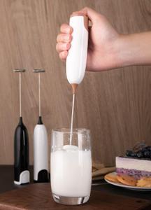 Lot de 2 mousseurs électroniques en acier inoxydable pour cappuccino, café et lait à la main avec fouet à oeufs. - Product Image 3