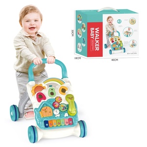Table d'activités multifonctionnelle Samtoy, mise à niveau, table d'activités assis-<span class=keywords><strong>debout</strong></span>, poussette, scooter, trotteur pour bébé, piano, trotteur pour bébé 4 en 1 - Product Image 5