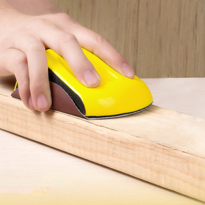 6 بوصة هوك وحلقة اليد ساندر الرملي حامل القرص الصنفرة دعم الصنفرة وسادة تلميع اليد الرملي كتلة - Product Image 4