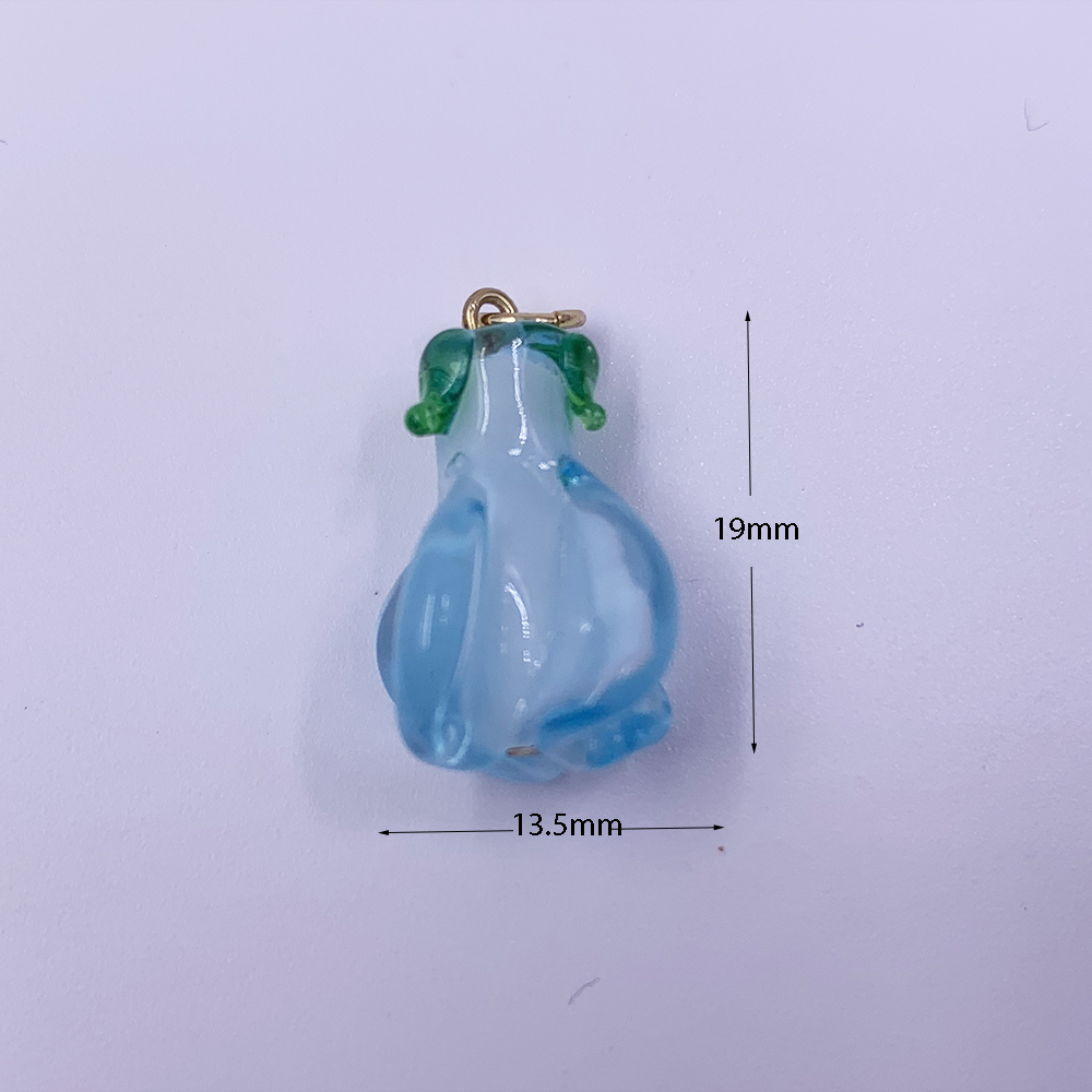 Diy Jewelry Flowers Glass Beads Accessory Murano Glass Beads for Woman