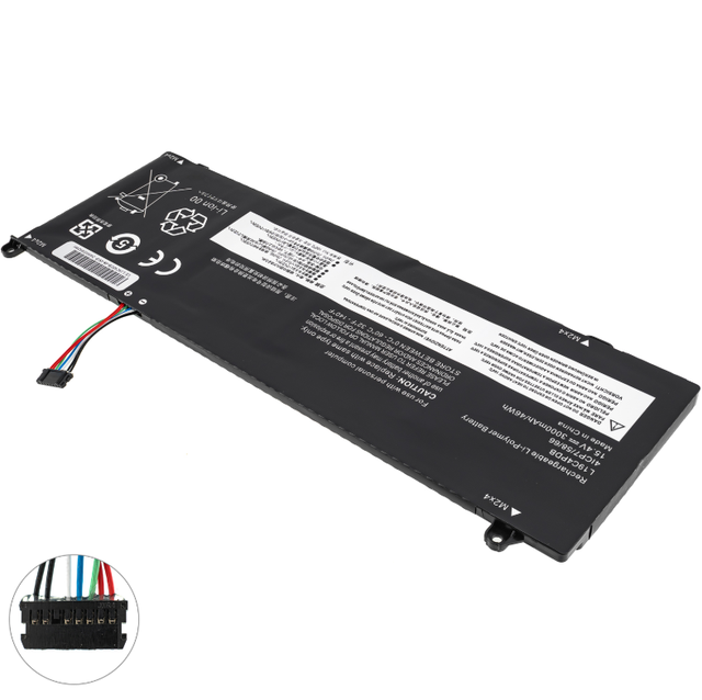 ORG Battery for Laptop LENOVO L19C4PDB (ThinkBook 14s Yoga ITL, 14 G2 ARE) 15.44V 3912mAh 60Wh Black
